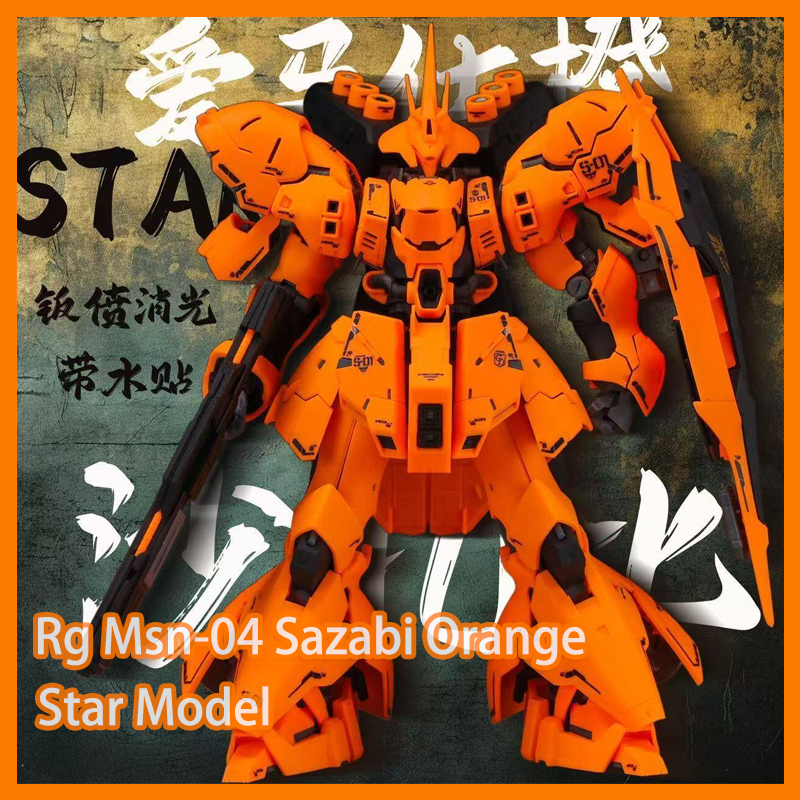 Model Kit Nemesis - Star Model 1/144 Rg Msn-04 Sazabi