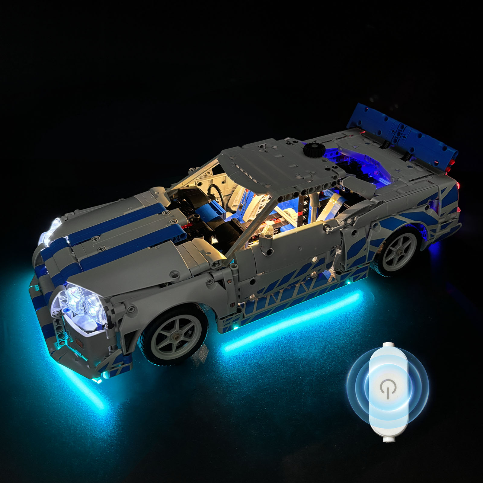 Model Kit Nissan Skyline - LYBMTWF LED Lighting Kit Compatible with