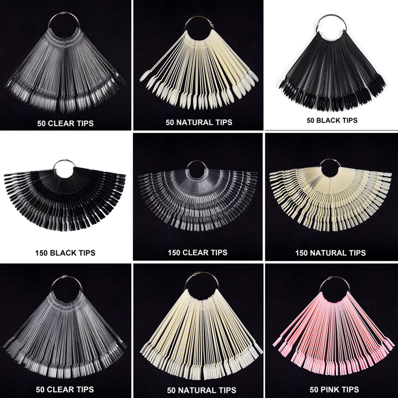 Sanding Stick Set - 1 Set Fan Nail Art Display