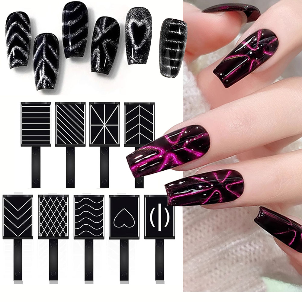 Sanding Stick Set - 4/5pcs Gel Nail Polish Cat Eye