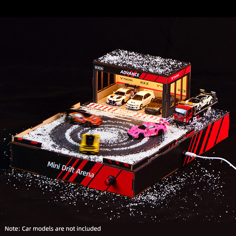 Model Kit Store - 1:64 Scale DIY Drift Track Diorama