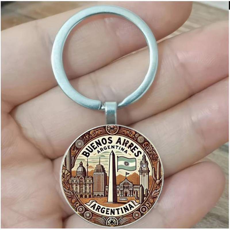 Model Kit Obelisk - Buenos Aires Keychain, Argentina - Mini