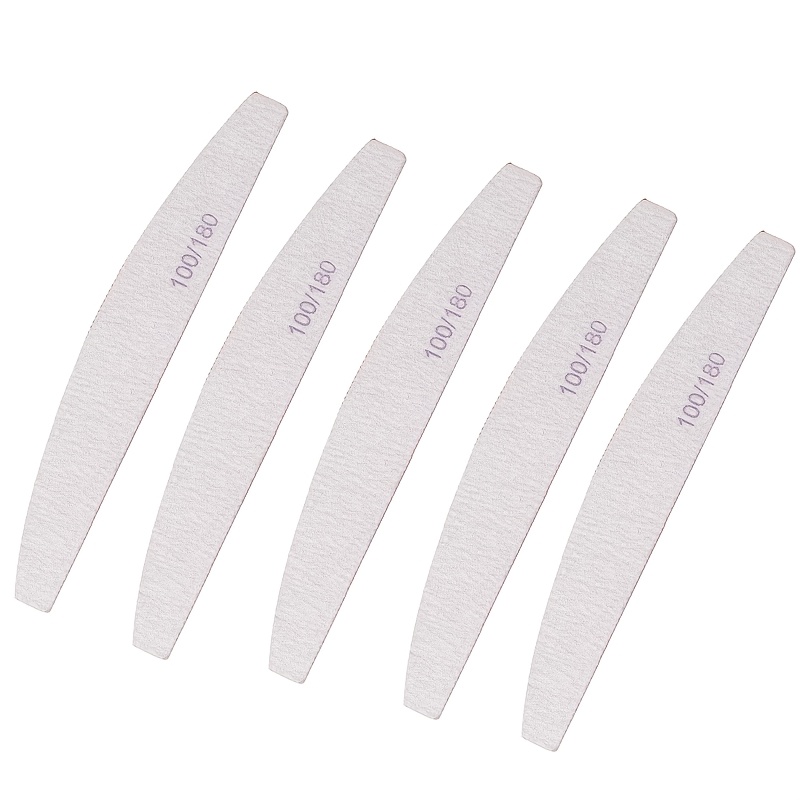 Sanding Stick Set - 5Pcs Professional Sandpaper Nail File Buffer