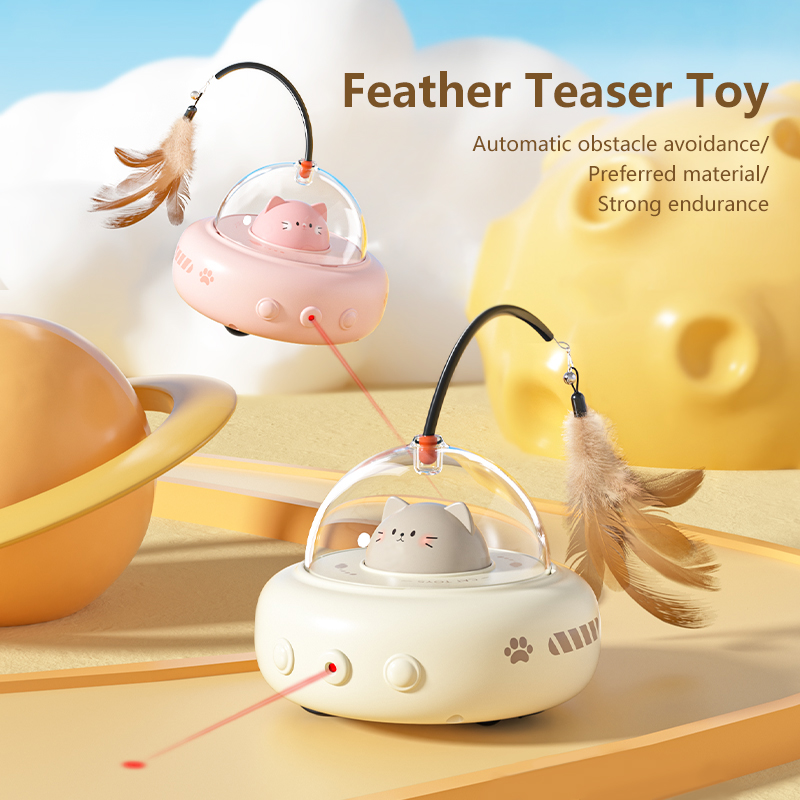 Model Kit Ufo - Smart Electric Cat Toy UFO Automatic