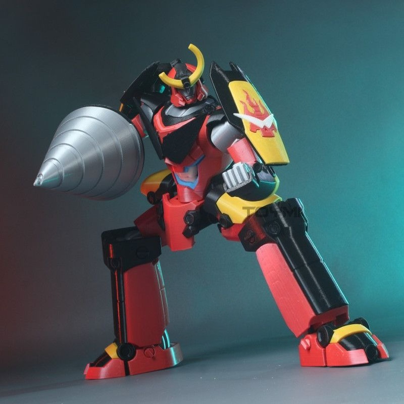 Model Kit Gurren Lagann - 3D Printed Tengen Toppa Gurren Lagann