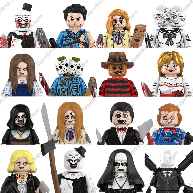Model Kit Vs Lego - Horror Movie Series Freddy Vs.Jason Mini