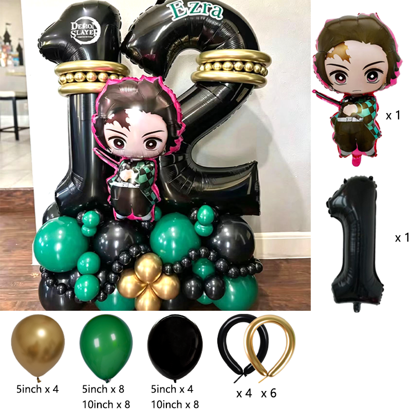 Premium Demon Slayer Theme Bal - Model Kit Demon Slayer ulasan dan harga