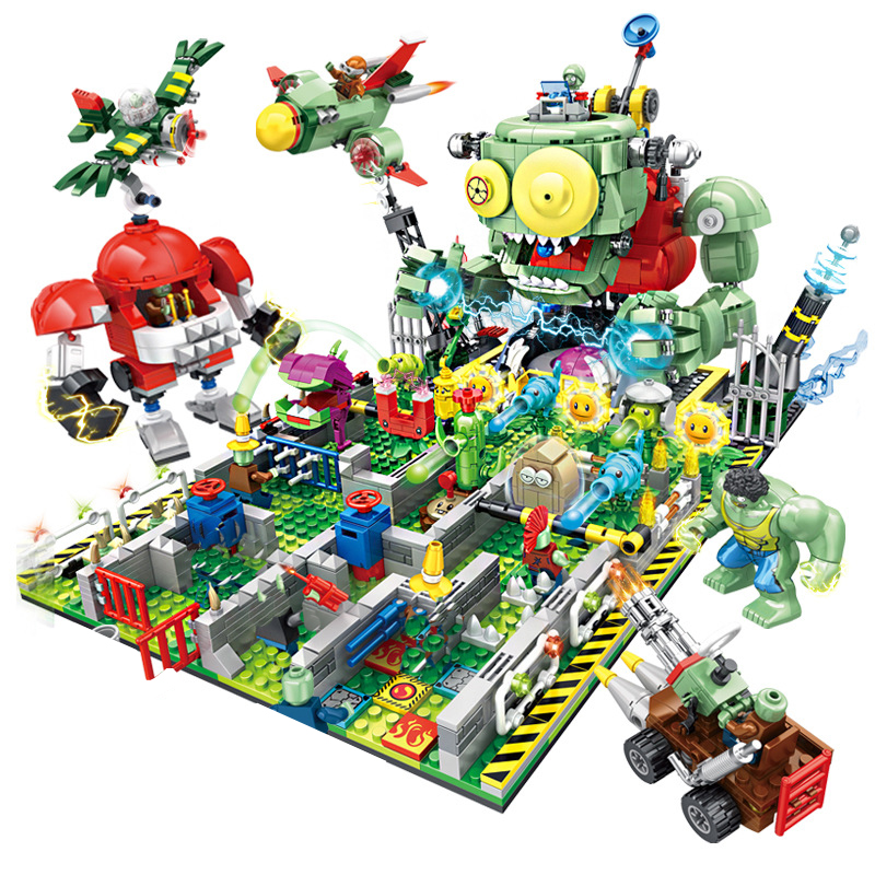 Plants vs. Zombies Battle of t - Model Kit Vs Lego ulasan dan harga