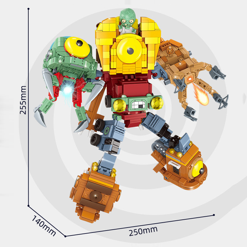Plants vs. Zombies Battle of t - Model Kit Vs Lego ulasan dan harga
