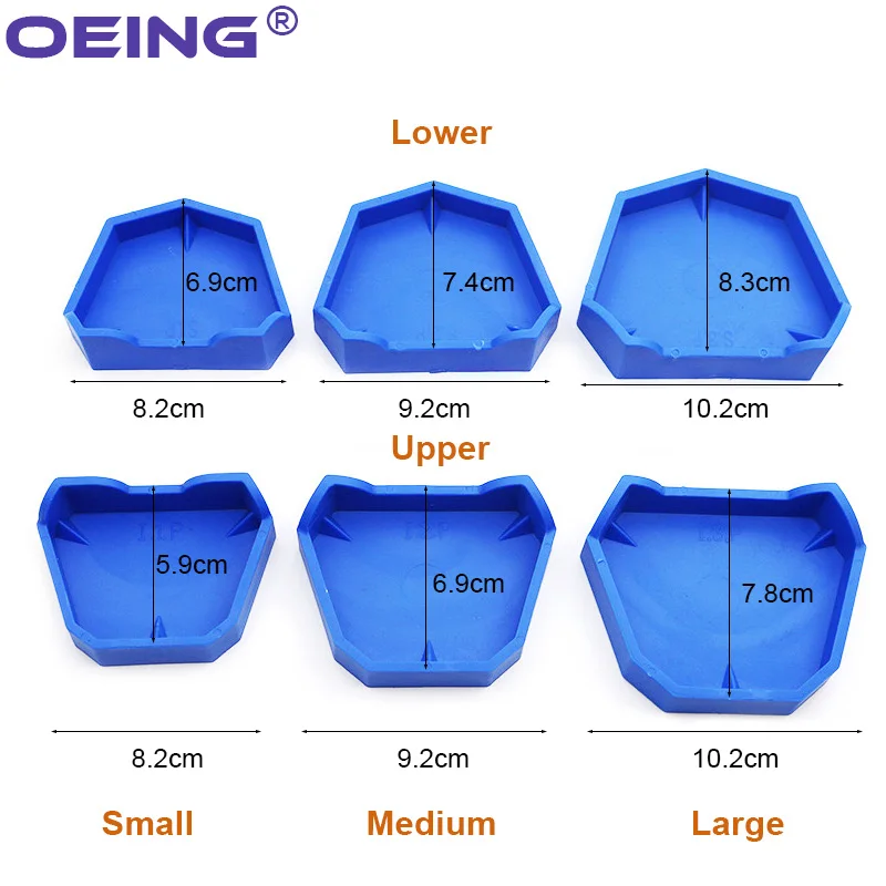 2/6Pcs Dental Model Base Silic - Model Kit Tool ulasan dan harga