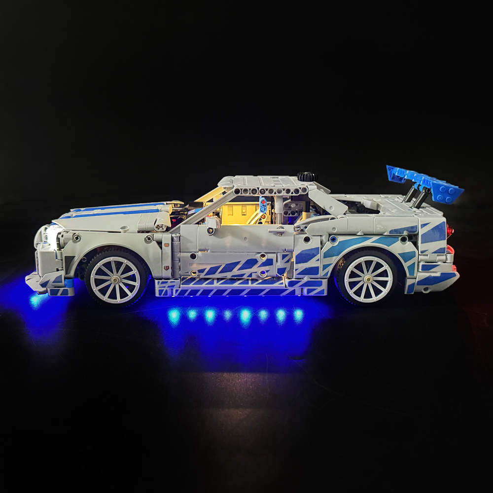BYB LED Light Kit For LEGO 422 - Model Kit Nissan Skyline ulasan dan harga