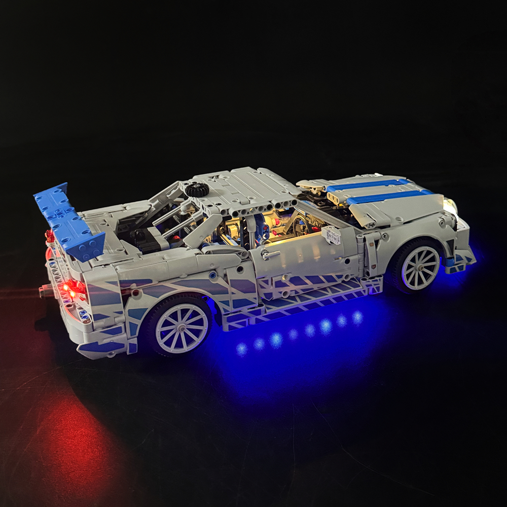 BYB LED Light Kit For LEGO 422 - Model Kit Nissan Skyline ulasan dan harga