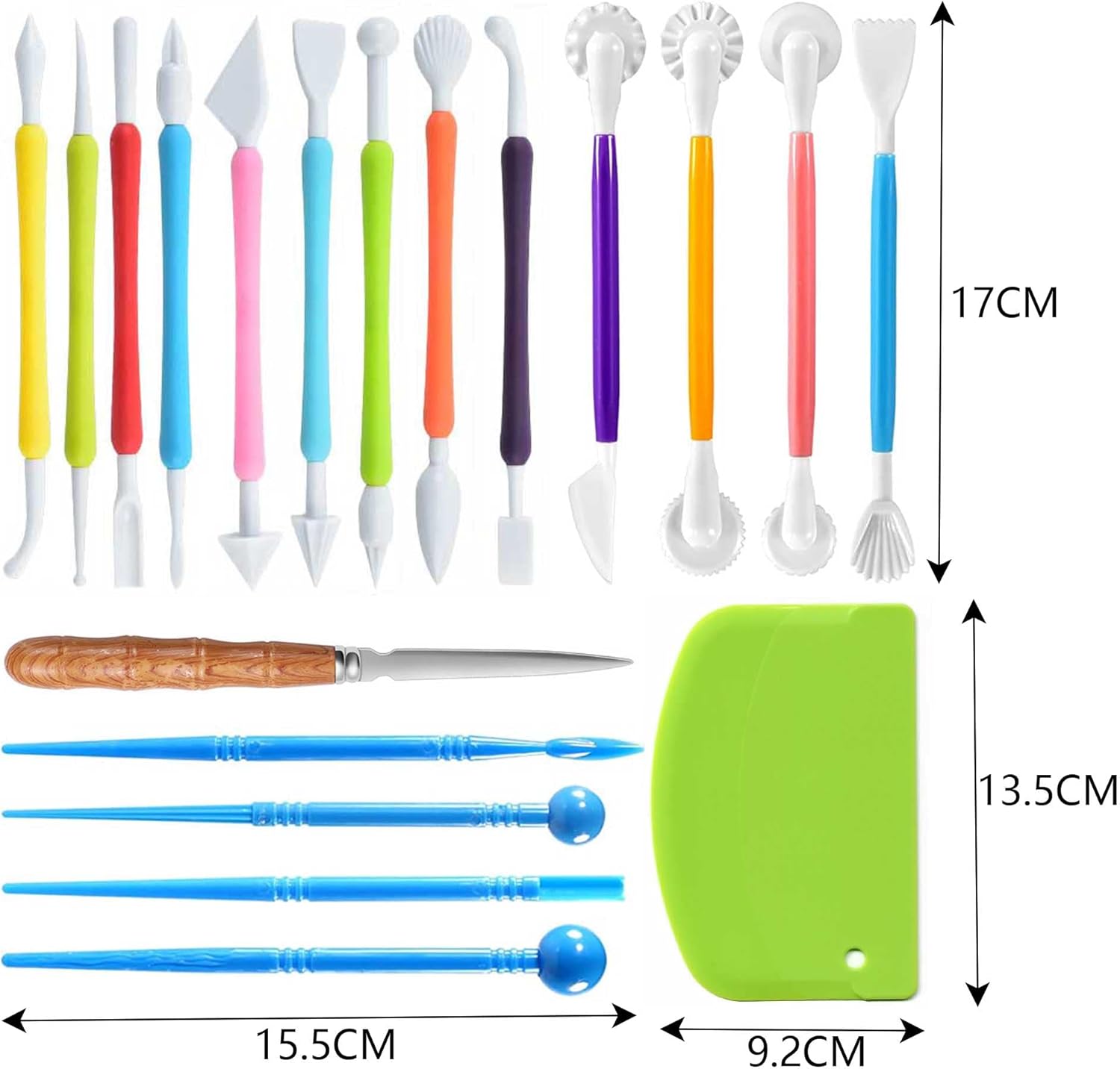 Air Dry Clay Sculpting Tools,  - Model Kit Tool ulasan dan harga