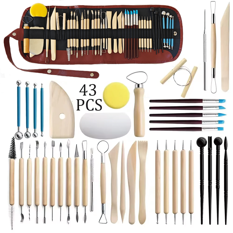 Pottery Clay Sculpting Tools K - Model Kit Tool Set ulasan dan harga
