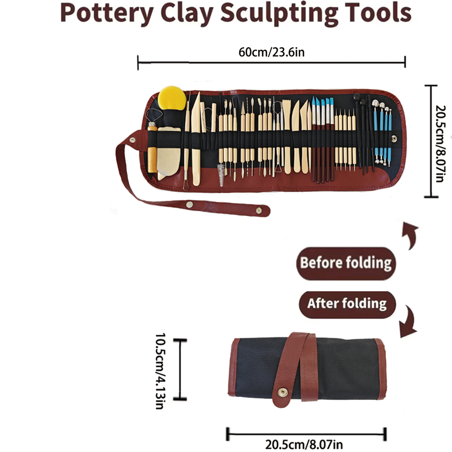 Pottery Clay Sculpting Tools K - Model Kit Tool Set ulasan dan harga