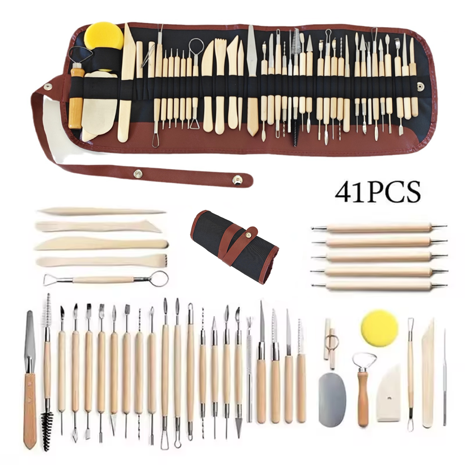 Pottery Clay Sculpting Tools K - Model Kit Tool Set ulasan dan harga