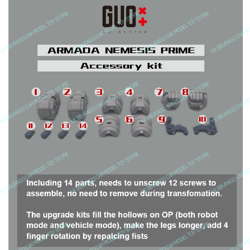 Transformation Armada Universe - Model Kit Nemesis ulasan dan harga