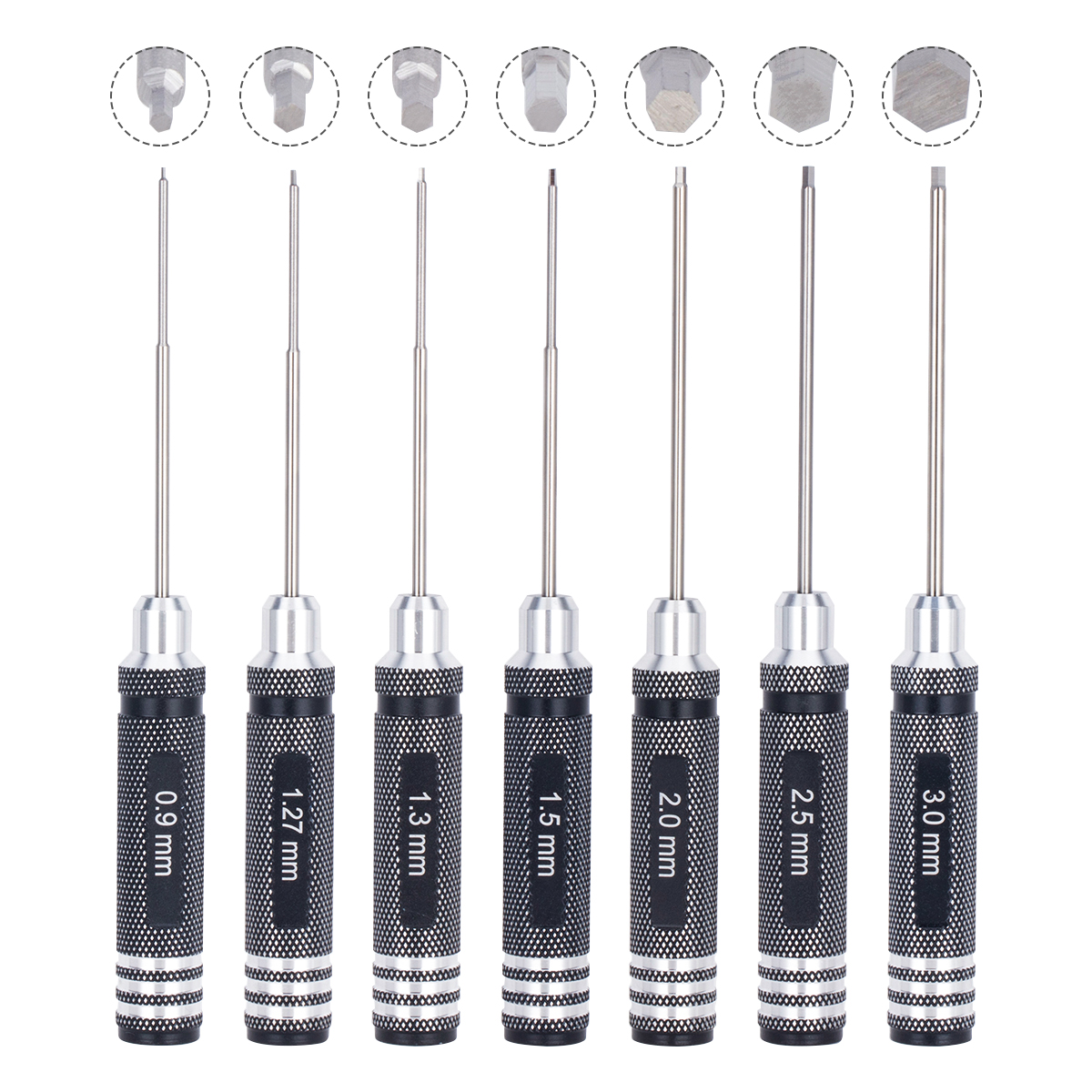 7 IN 1 Steel Hex Socket Profes - Model Kit Tool ulasan dan harga