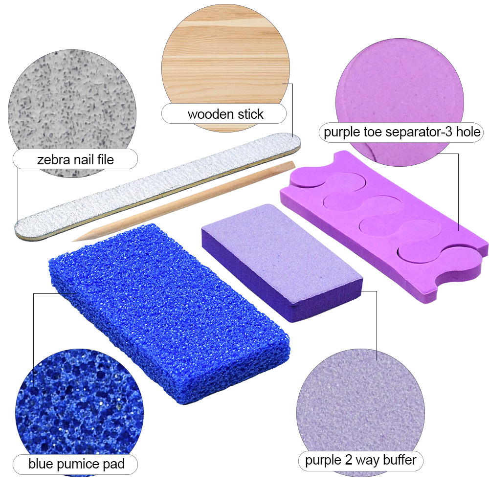 100 Sets/Carton Nail Tools 5 I - Sanding Stick Set ulasan dan harga
