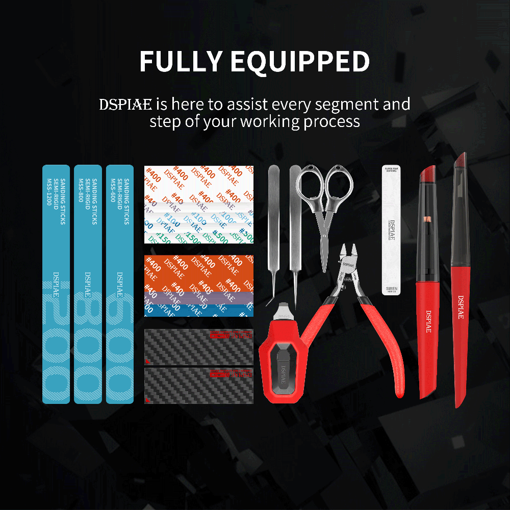 DSPIAE TC-S01 Hobby Model Craf - Model Kit Tool Set ulasan dan harga