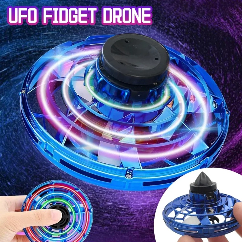 Flying Spinner Fidget Spinner  - Model Kit Ufo ulasan dan harga