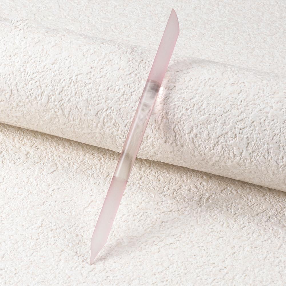 2Pcs/Set Glass Cuticle Pusher  - Sanding Stick Set ulasan dan harga