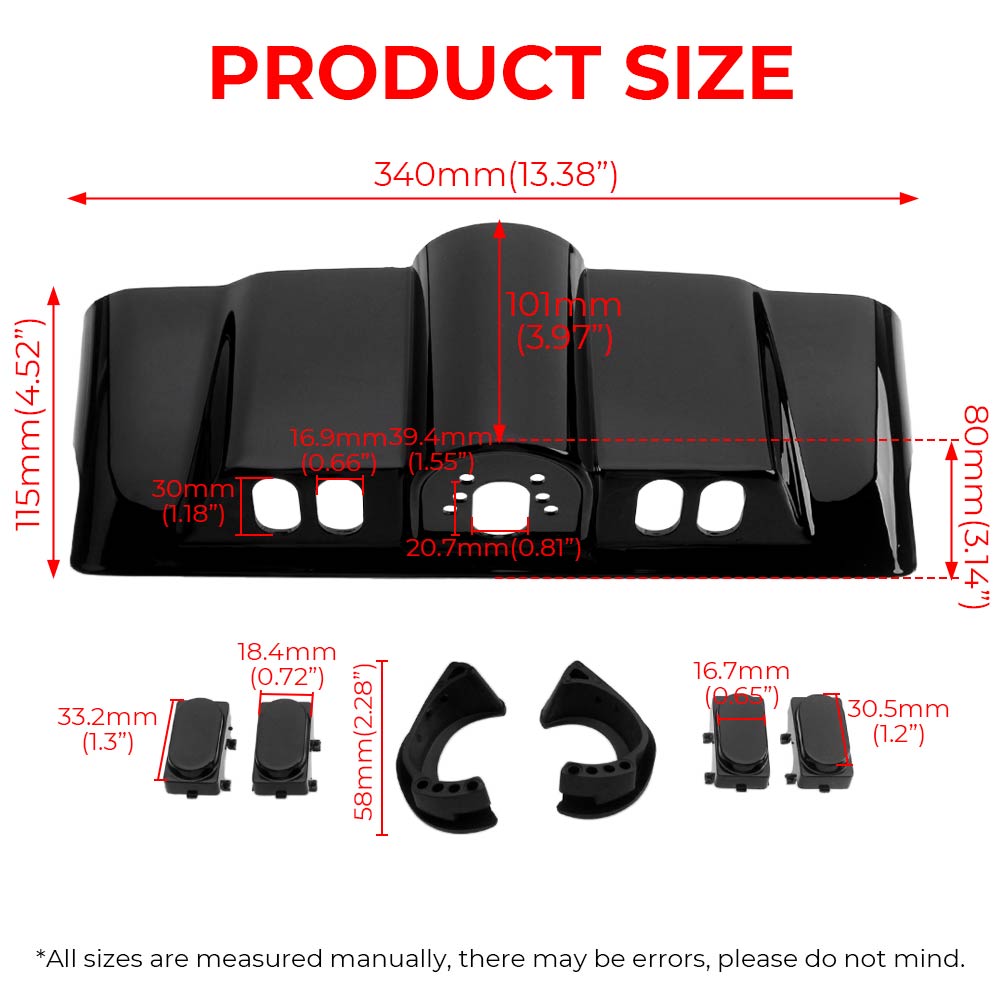 Inner Fairing Cap kit/Switch P - Model Kit Harley Davidson ulasan dan harga