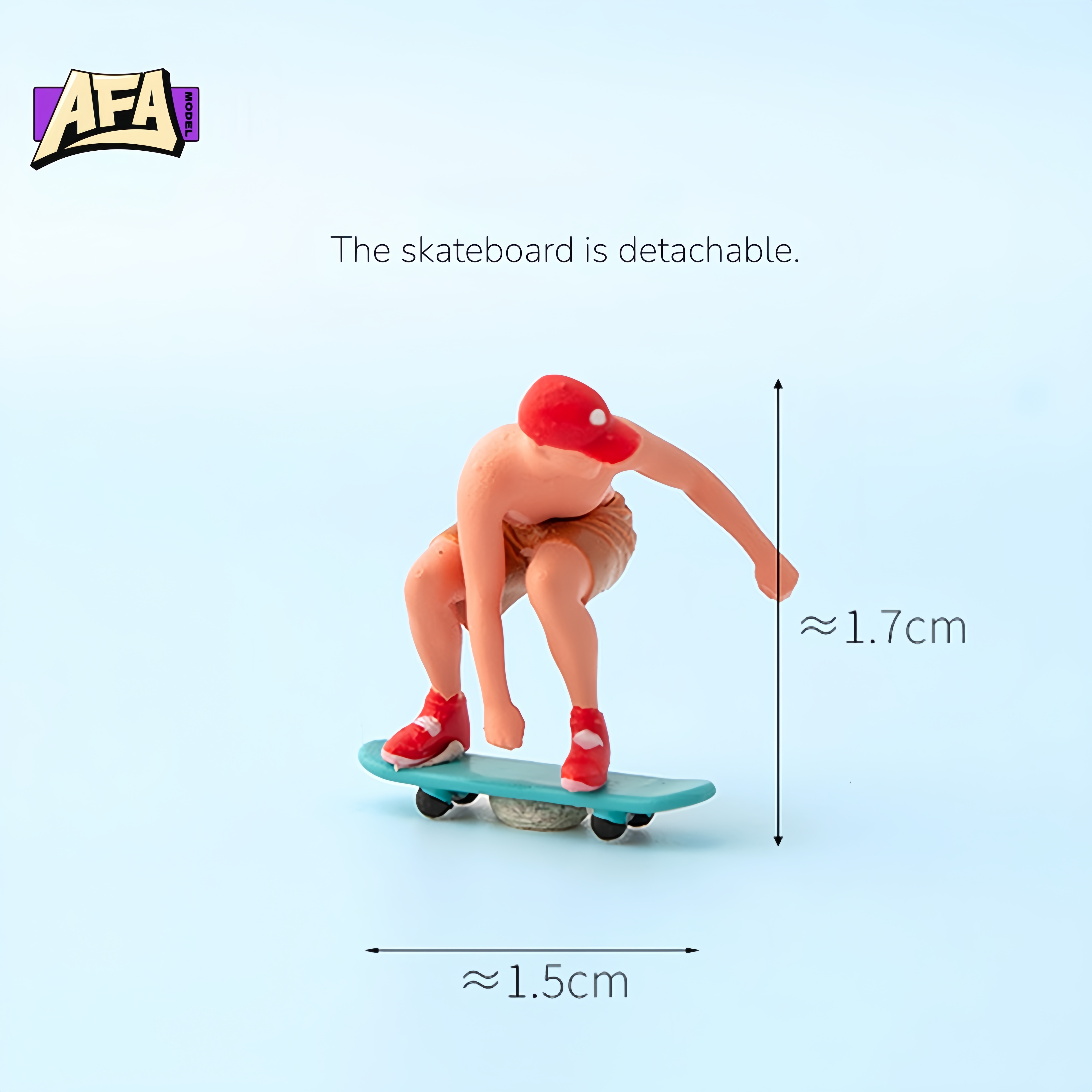 1 64 resin diorama skate Minia - Model Kit Store ulasan dan harga