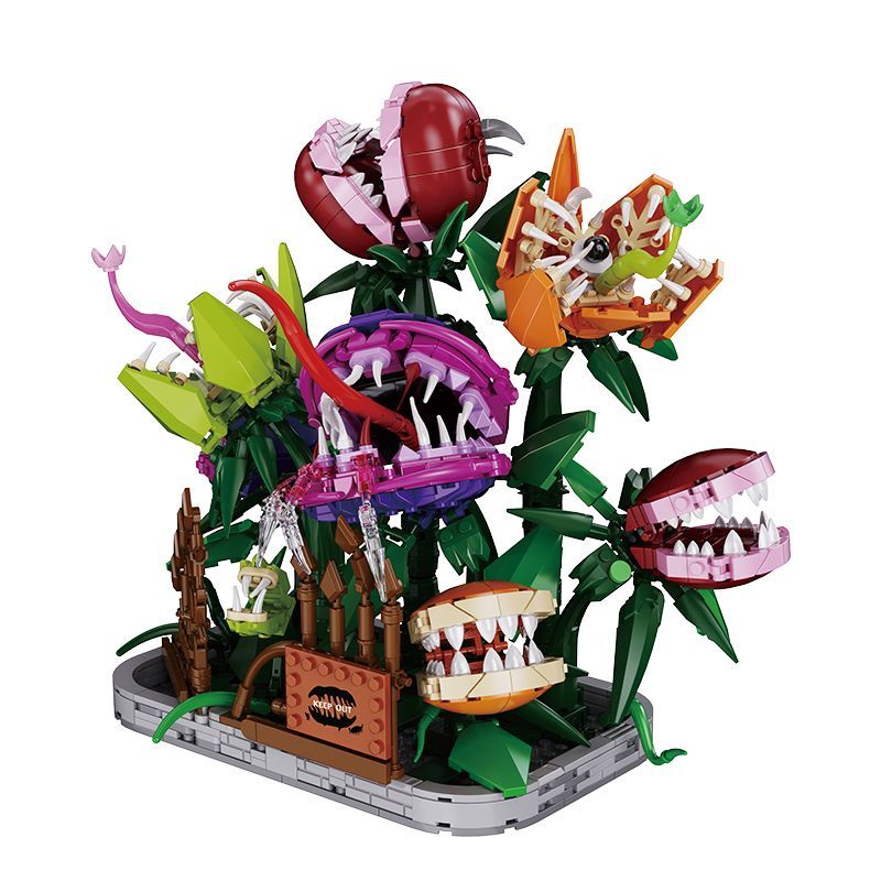 Plants vs. Zombies Carnivorous - Model Kit Vs Lego ulasan dan harga
