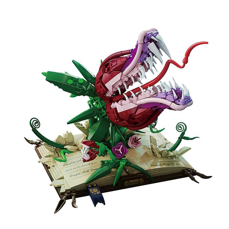 Plants vs. Zombies Carnivorous - Model Kit Vs Lego ulasan dan harga