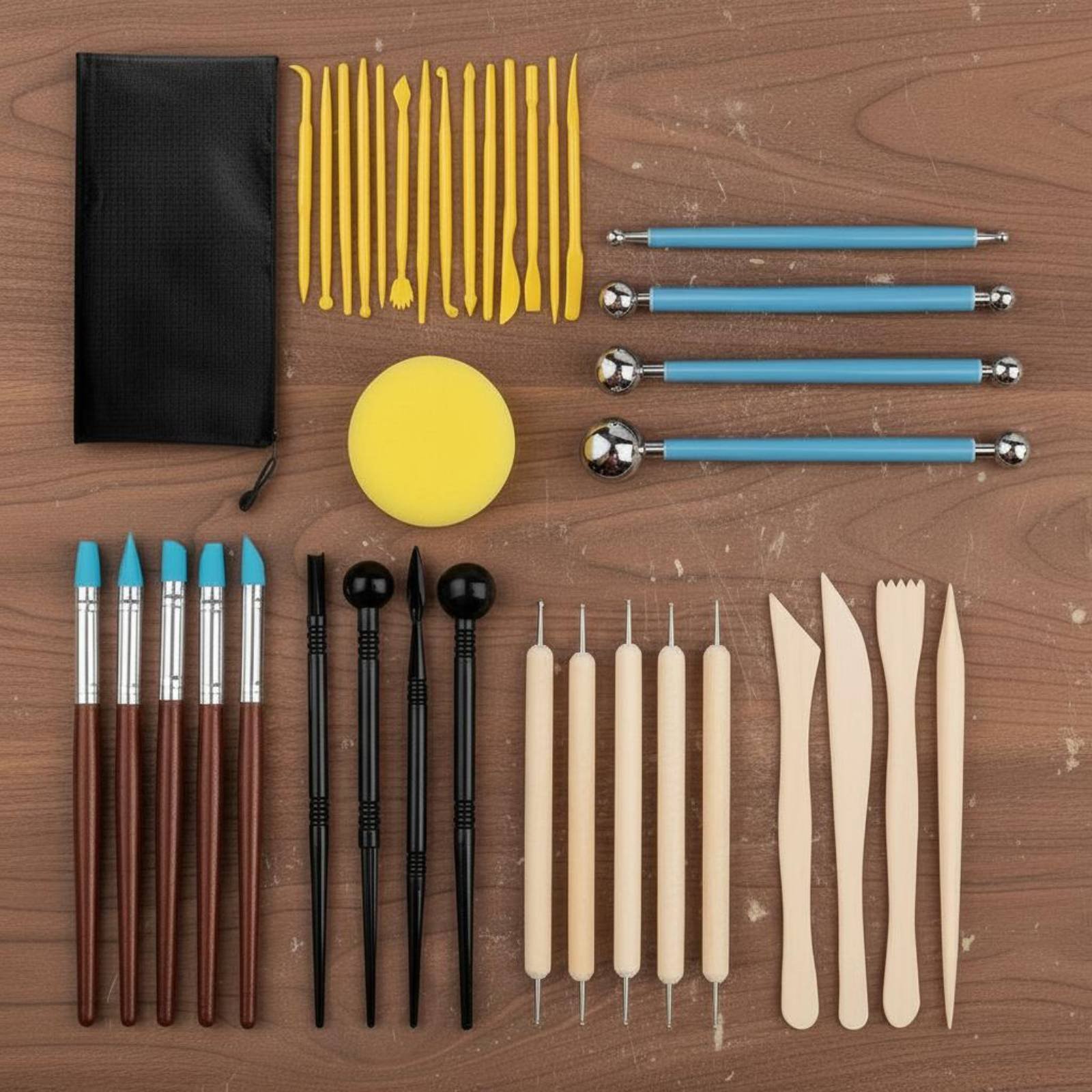 38 Pieces 38 Piece Clay Modeli - Model Kit Tool ulasan dan harga