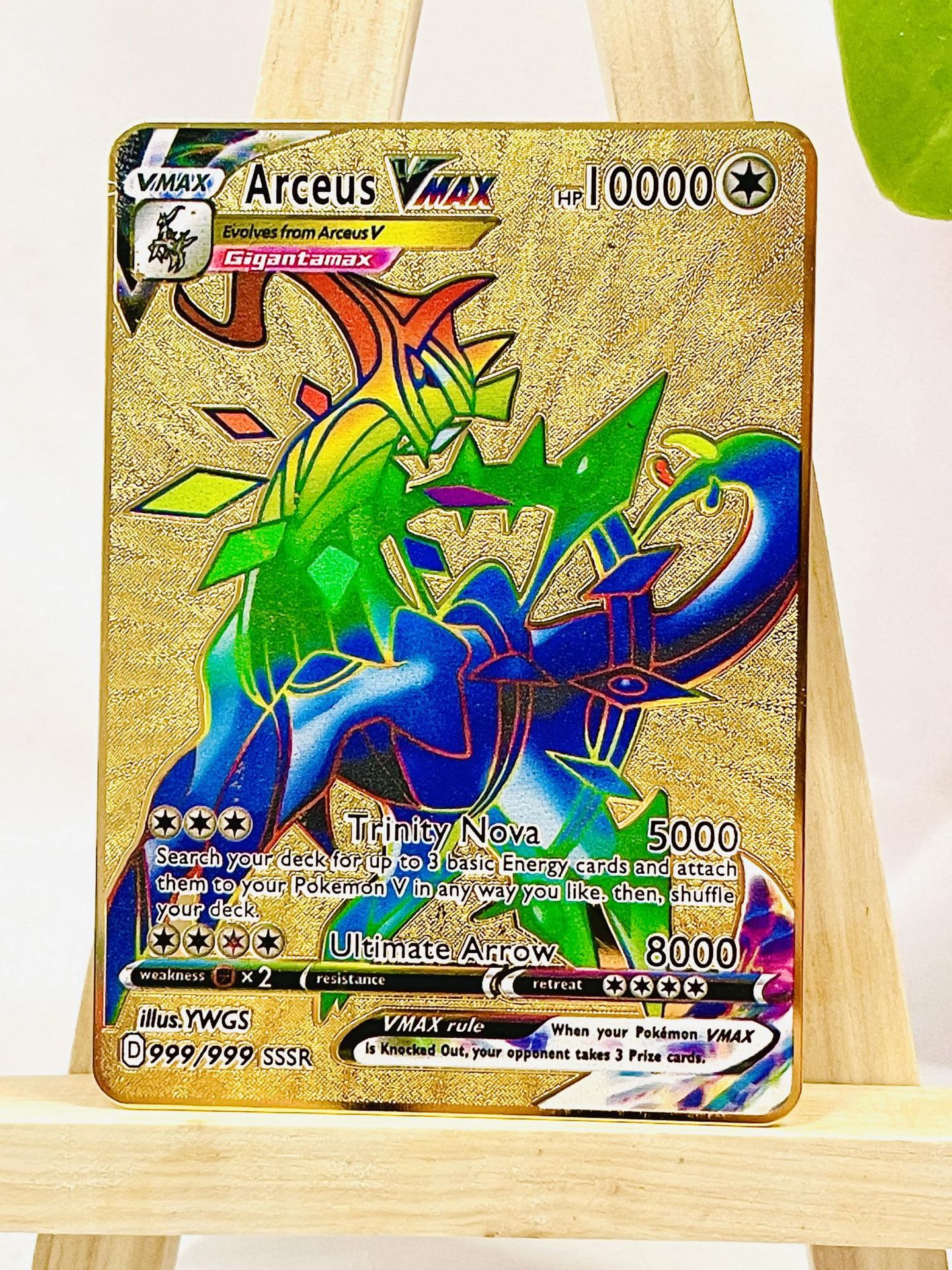 Pokemon Metal Card 10000 Point - Model Kit Game ulasan dan harga