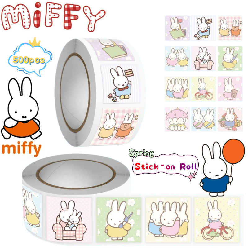 Miffy 500pcs Roll Sticker High - Model Kit Game ulasan dan harga
