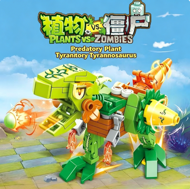 Plants vs. Zombies Battle of t - Model Kit Vs Lego ulasan dan harga