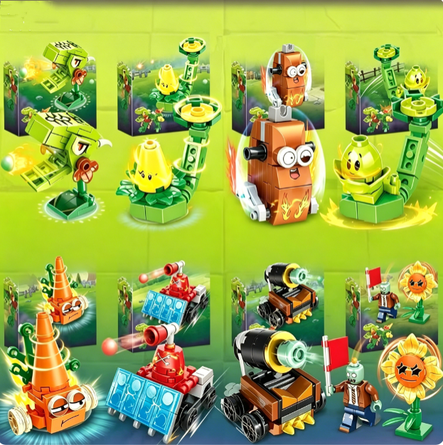 Plants vs. Zombies Battle of t - Model Kit Vs Lego ulasan dan harga