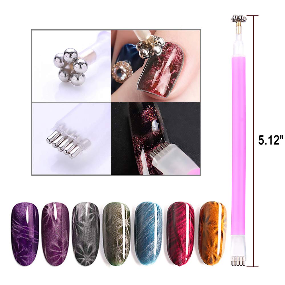YIKOOLIN 3D Cat Eyes Magnet Ma - Sanding Stick Set ulasan dan harga