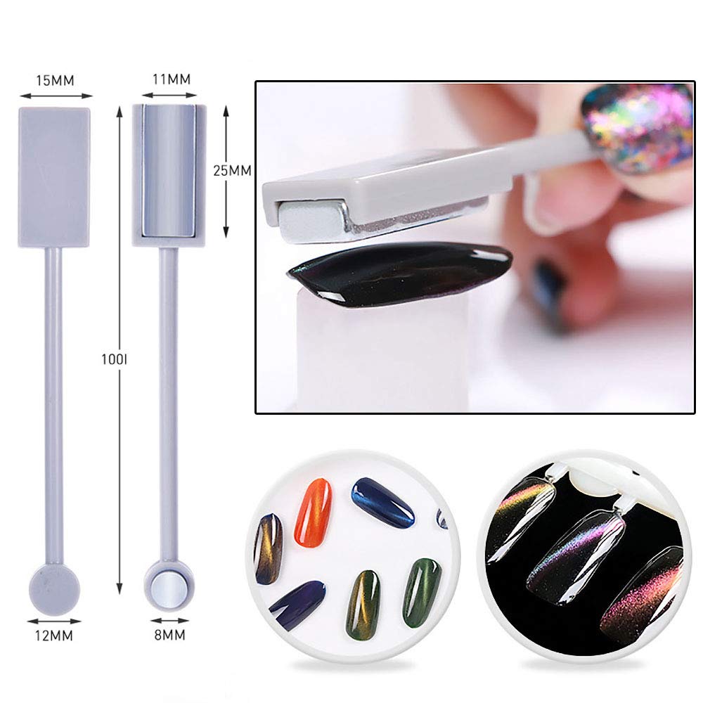 YIKOOLIN 3D Cat Eyes Magnet Ma - Sanding Stick Set ulasan dan harga