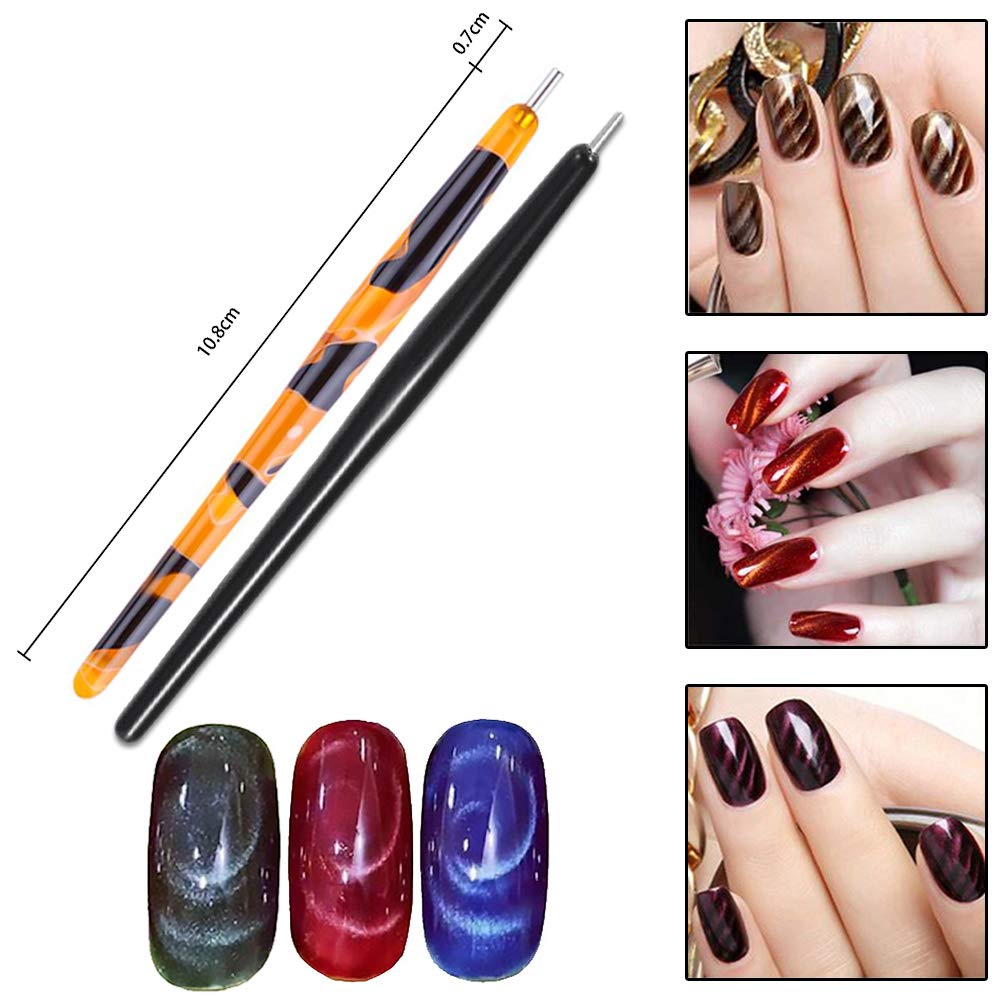 YIKOOLIN 3D Cat Eyes Magnet Ma - Sanding Stick Set ulasan dan harga