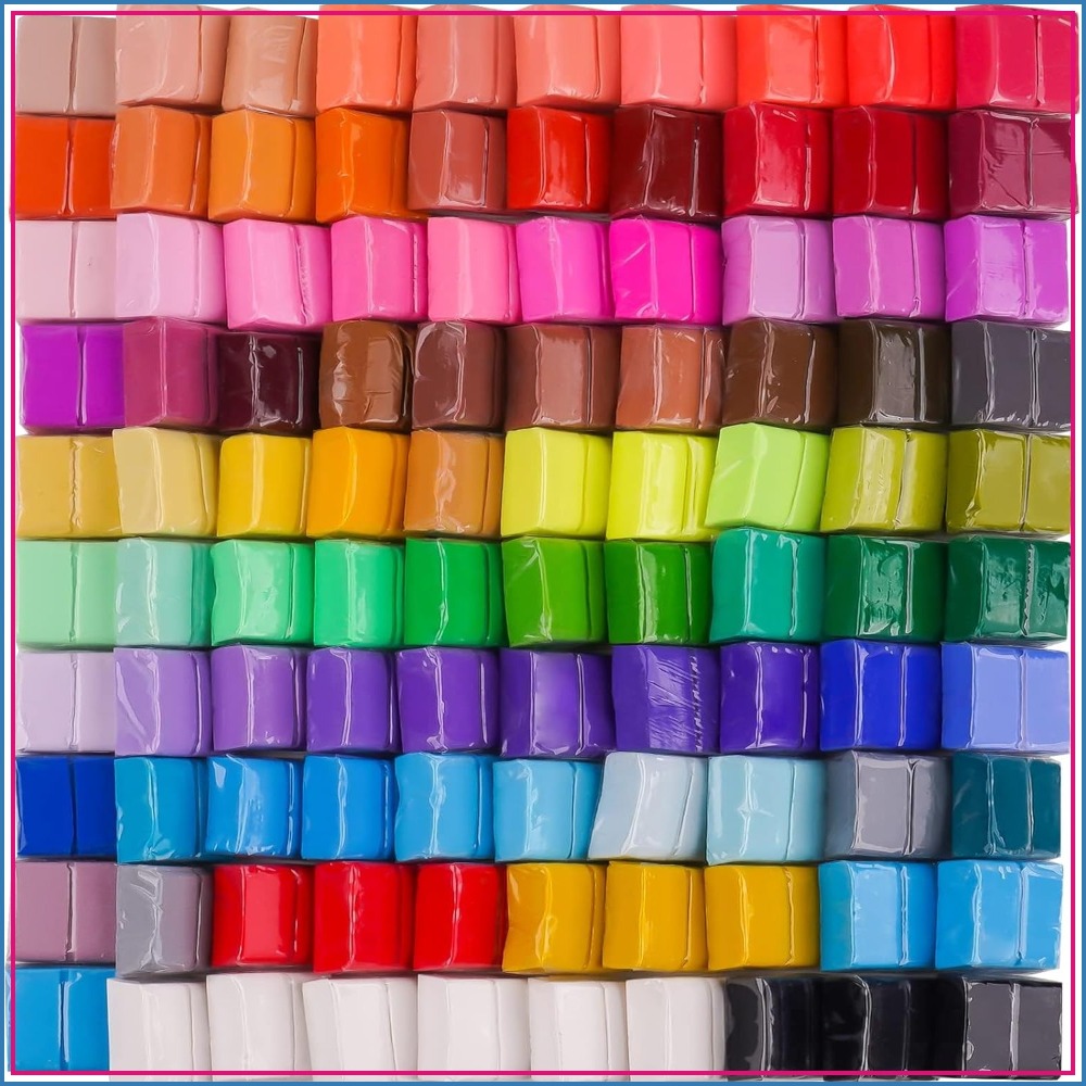 100 Pcs Polymer Clay Value Pac - Model Kit Tool ulasan dan harga