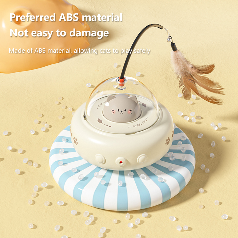 Smart Electric Cat Toy UFO Aut - Model Kit Ufo ulasan dan harga