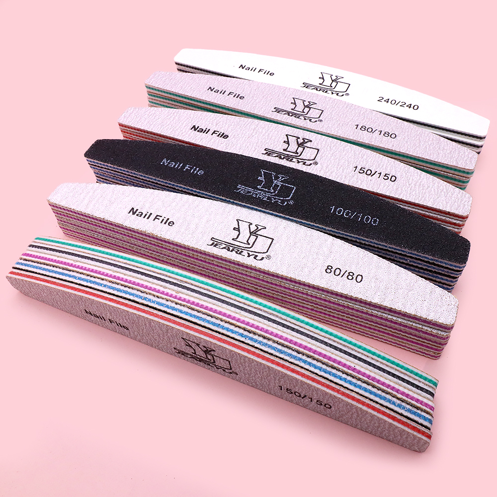 5Pcs Nail File Set Mix Color P - Sanding Stick Set ulasan dan harga