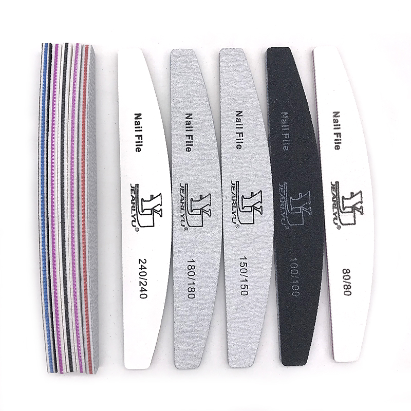 5Pcs Nail File Set Mix Color P - Sanding Stick Set ulasan dan harga