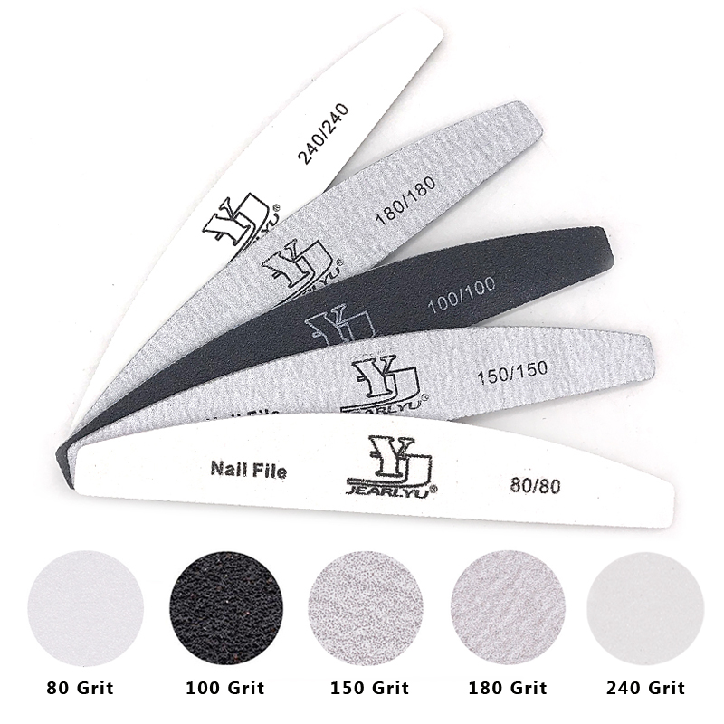 5Pcs Nail File Set Mix Color P - Sanding Stick Set ulasan dan harga