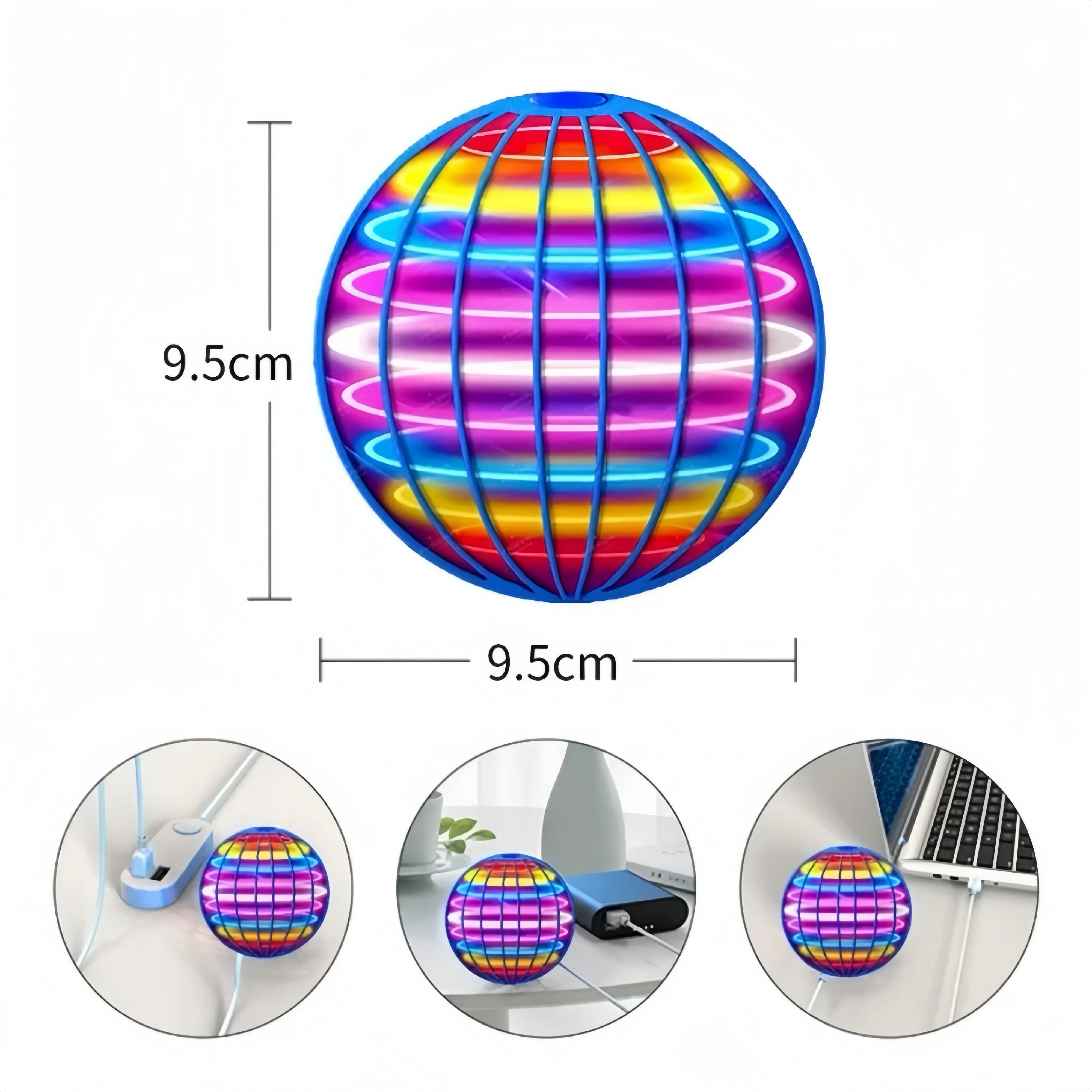 Flying Ball Boomerang Spinner  - Model Kit Ufo ulasan dan harga