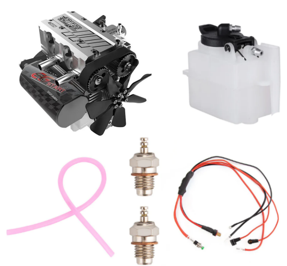 TOYAN FS-L200AC DIY Engine Mod - Model Kit Obelisk ulasan dan harga
