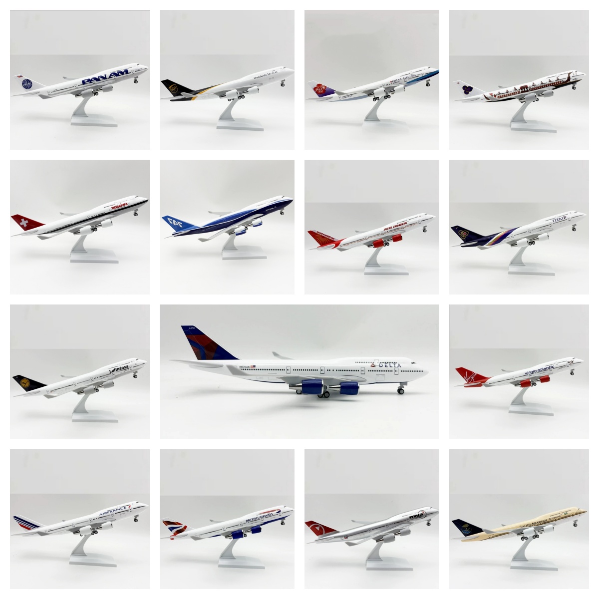 30cm Scale Plane 1/250 B747 Se - Model Kit Store ulasan dan harga