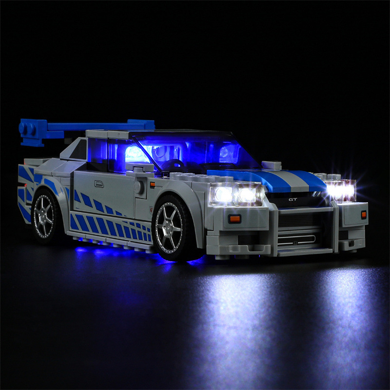 LED Light Kit for LEGO Fast 2  - Model Kit Nissan Skyline ulasan dan harga