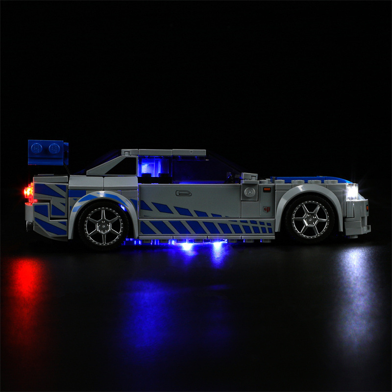 LED Light Kit for LEGO Fast 2  - Model Kit Nissan Skyline ulasan dan harga