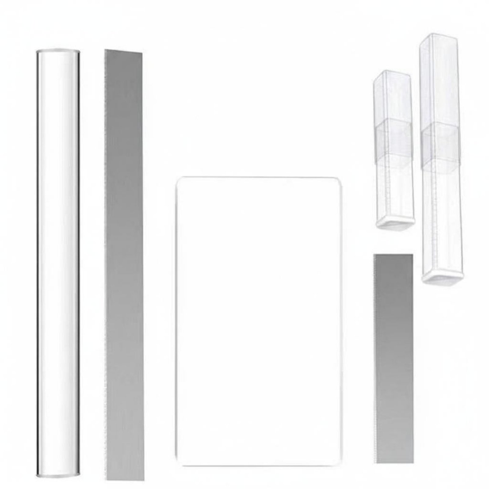 6 Pieces Acrylic Clay Cylinder - Model Kit Tool ulasan dan harga