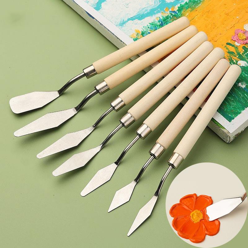 7Pcs/Set Stainless Steel Ceram - Model Kit Tool Set ulasan dan harga